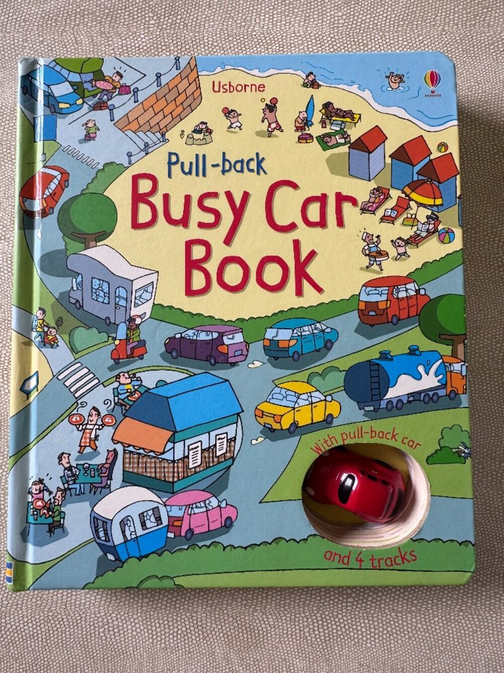 Usborne Pull-Back Busy Car Book